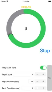 Rep Timer screenshot 3