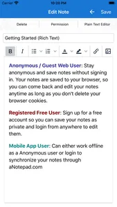 a Notepad - Take & Share Notes screenshot 6