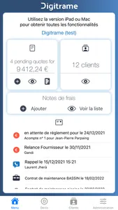 Digitrame - Devis et Factures screenshot 0