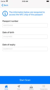 UBIC Wallet screenshot 2