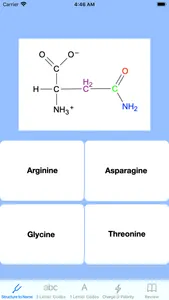 Amino Acids Structures Tutor screenshot 0