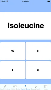 Amino Acids Structures Tutor screenshot 2