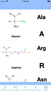 Amino Acids Structures Tutor screenshot 4