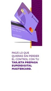 Superdigital: Cuenta y Tarjeta screenshot 2