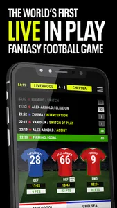 FANSLIDE Live Fantasy Football screenshot 0