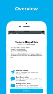 Cleantie Dispatcher screenshot 1