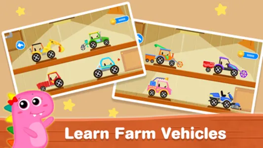 Dinosaur Farm Truck Drive Game screenshot 0