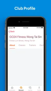 Go24 Fitness Hong Kong screenshot 2