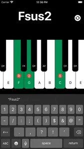 Piano Chords Dictionary screenshot 1