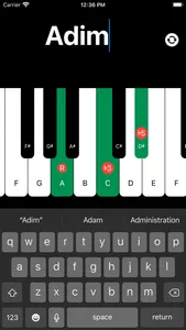 Piano Chords Dictionary screenshot 2