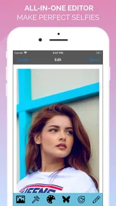 Facetone: Selfie Photo Editor screenshot 1