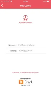 AppMosphera Frecuentes screenshot 7