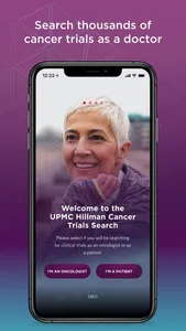 UPMC Hillman Trials Finder screenshot 0