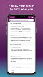 UPMC Hillman Trials Finder screenshot 3