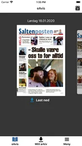 Saltenposten screenshot 1