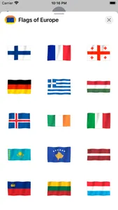 Flags of Europe screenshot 1