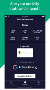 Active Giving screenshot 3