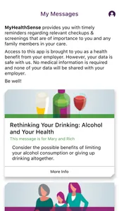 My Health Sense screenshot 1