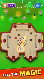 Real Carrom Queen Board Game screenshot 1