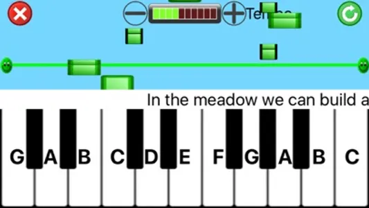 Kids playing piano silver screenshot 1