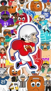 U.S. Football Stickers screenshot 0