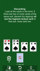 Aces Up Solitaire Game screenshot 1