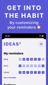 Your Ideas² notebook - Diary screenshot 1