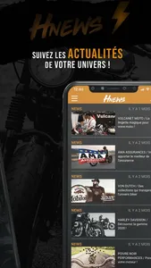 HNews : L'app des bikers screenshot 1