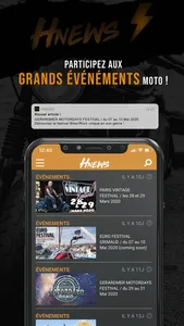 HNews : L'app des bikers screenshot 2