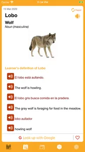 Spanish Word of the Day screenshot 0