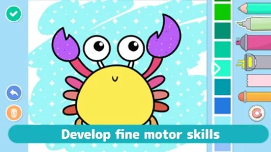 Coloring games for toddlers screenshot 6