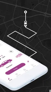 Pink taxi screenshot 1