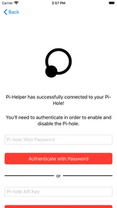 PiHelper – Pi-hole controller screenshot 1