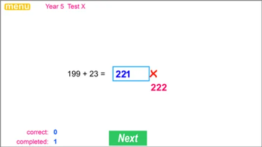 Numeracy screenshot 2