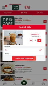 NeoMenu - Đặt hàng thông minh screenshot 1