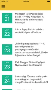 SZTE Felvételi Információ screenshot 4