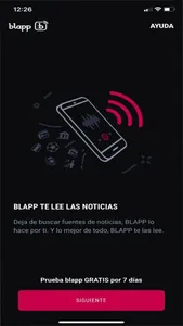 blapp news screenshot 1