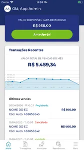 Ticket Log Sou Parceiro Abast screenshot 1