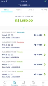 Ticket Log Sou Parceiro Abast screenshot 3