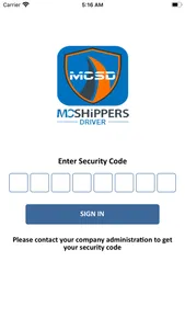 MCShippers Driver screenshot 0