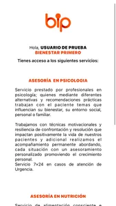 BIENESTAR PRIMERO screenshot 3