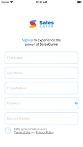 Sales Curve screenshot 2