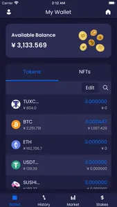 TUX WALLET screenshot 1