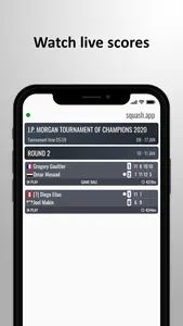 Squash Live Score screenshot 0