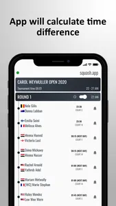 Squash Live Score screenshot 2