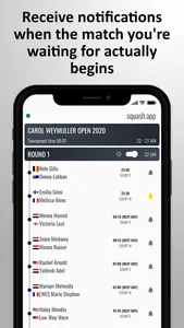 Squash Live Score screenshot 3