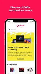 Grover – rent tech flexibly screenshot 1