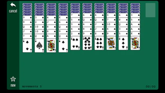 Spider - cards game screenshot 0