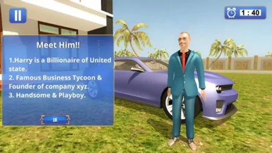 Virtual Billionaire Family Sim screenshot 1