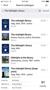 Libraries SA App screenshot 2